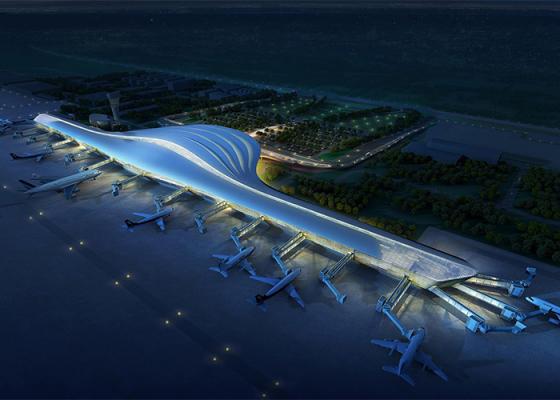 煙臺(tái)新建潮水機(jī)場(chǎng)