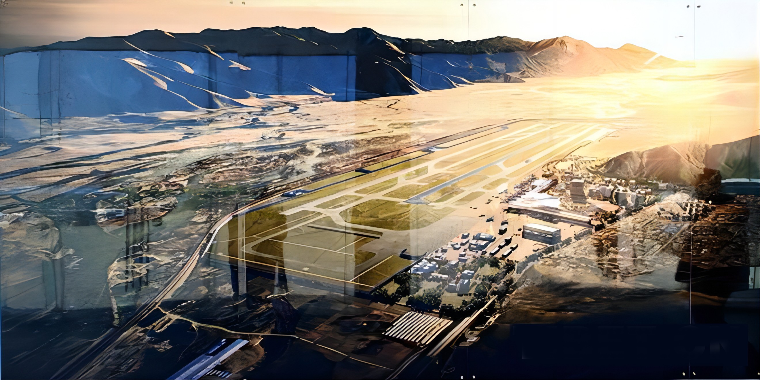 2023年3月——拉薩貢嘎機場新建第二跑道工程飛行區(qū)弱電工程